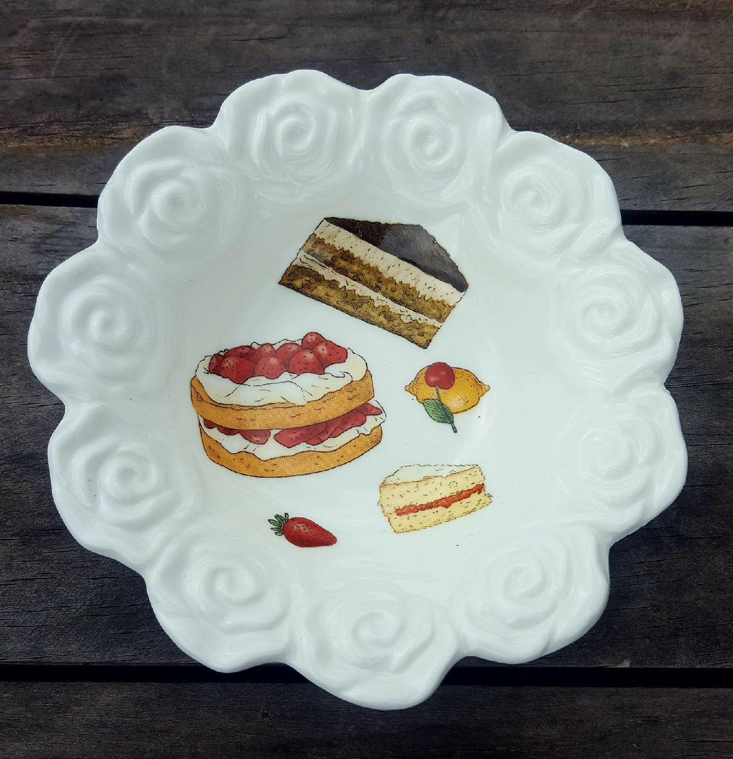 Cake Rose Bowl (Custom)